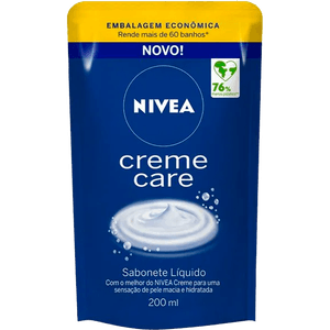SABONETE LIQUIDO NIVEA SACHE 200ML CREME CARE.png
